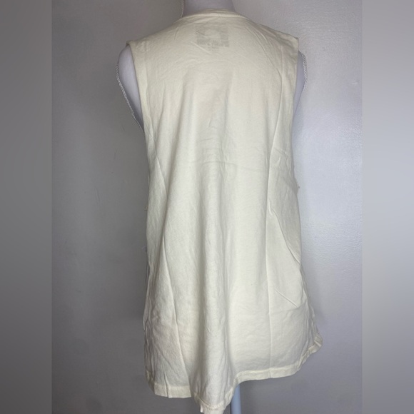 NWT Namaste Cream Women's Tank Top - Picture 2 of 5